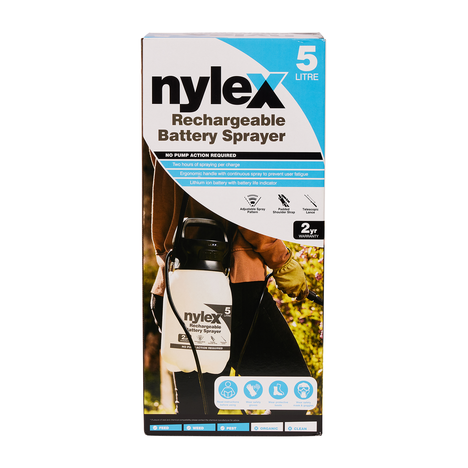 5L Battery Shoulder Sprayer