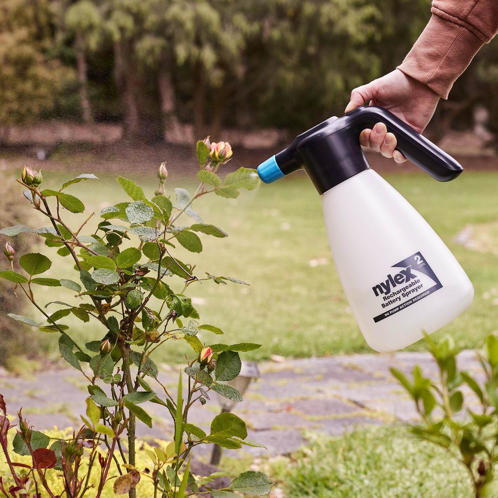 battery operated garden sprayer australia 2L Rechargeable Battery Sprayer – Nylex