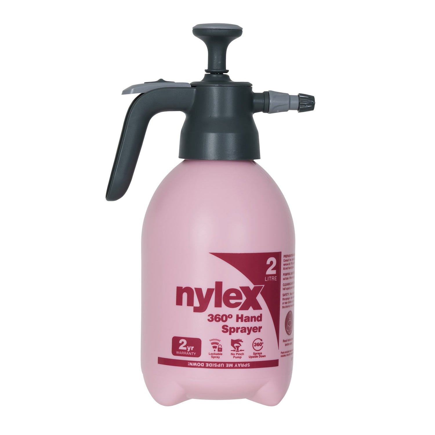 2L 360° Hand Sprayer - Ballet Blush