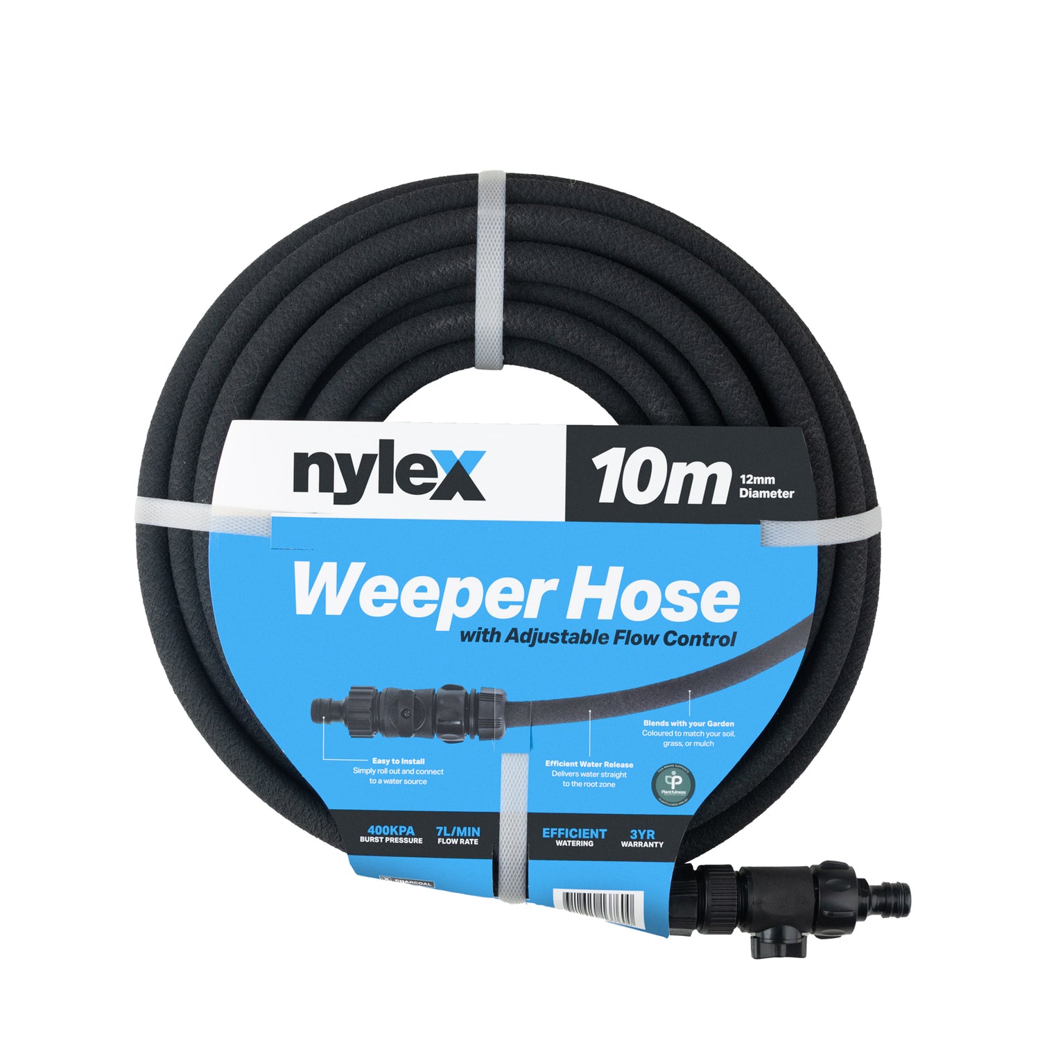 10m Weeper Hose - Black