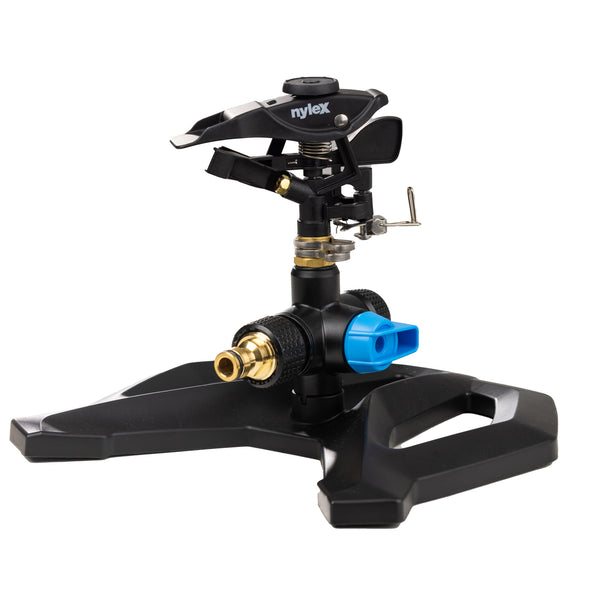 Black Impact Sprinkler with Flow Control