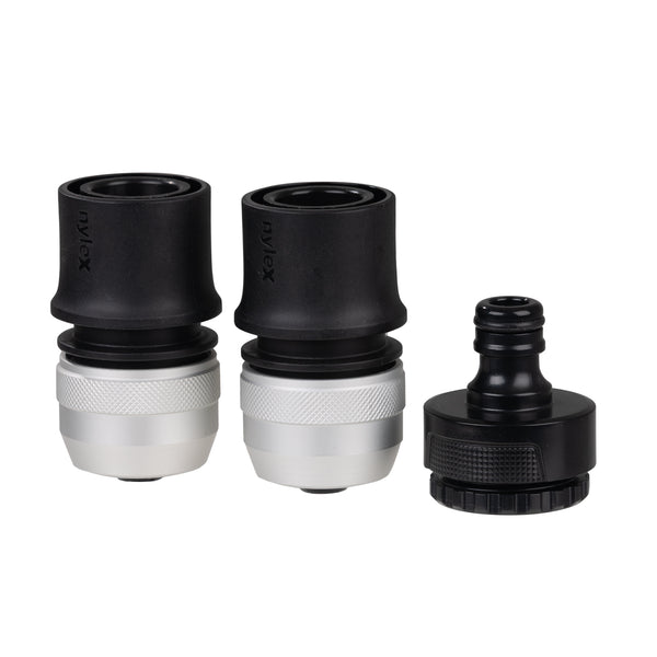 Hose Fitting Set With Durable Aluminium Coupling