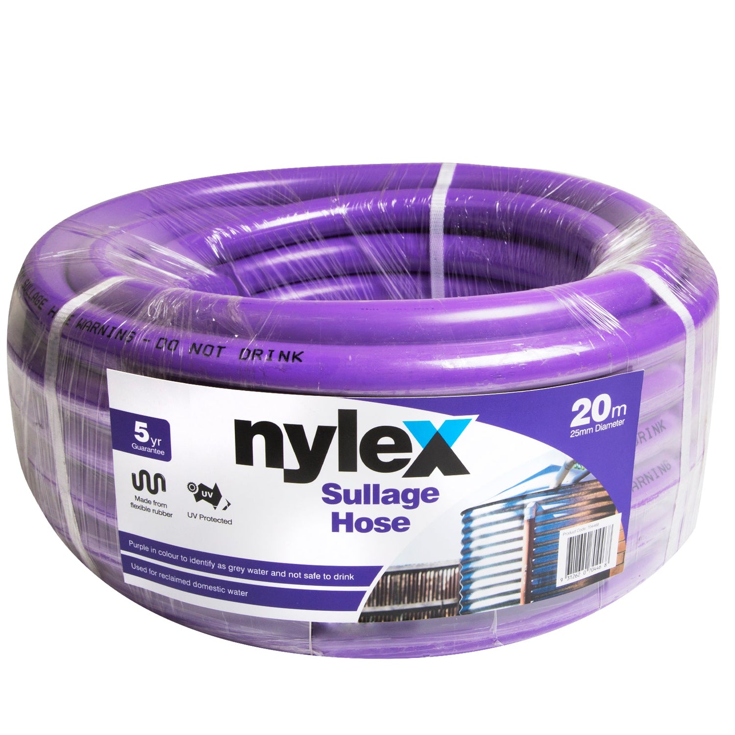 25mm X 20M Sullage Hose