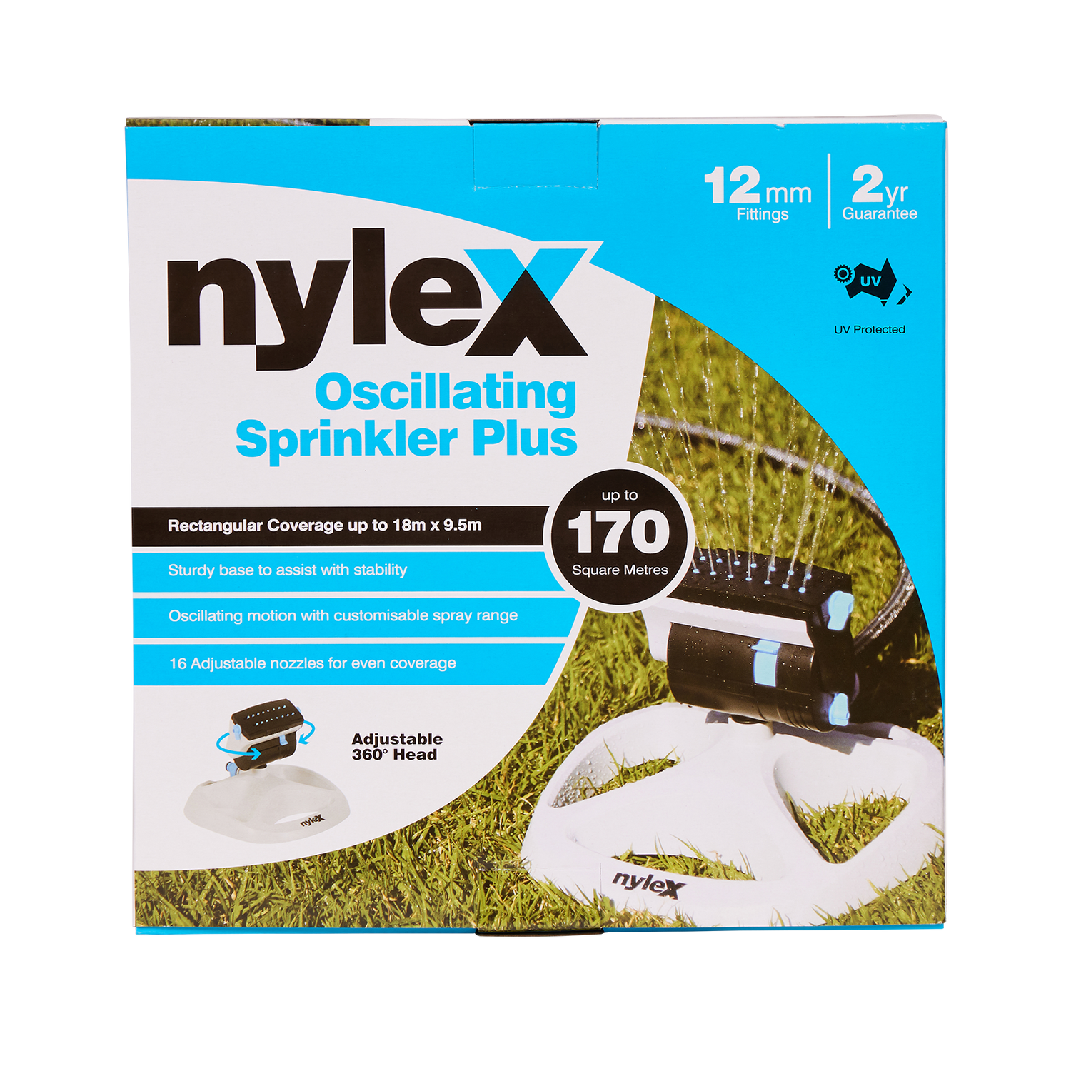 Oscillating Sprinkler Plus