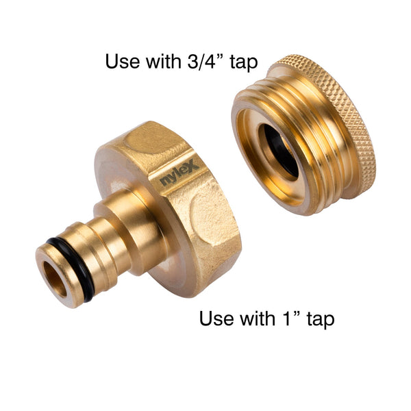 12mm Brass Tap Adaptor