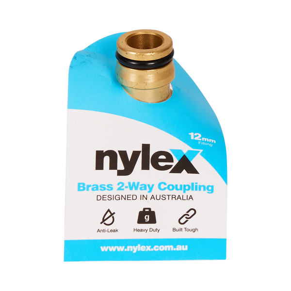 Brass 2 Way Hose Coupling