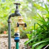 2 Way Manifold Brass