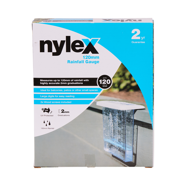 120mm Nylex Rain Gauge Waterfall